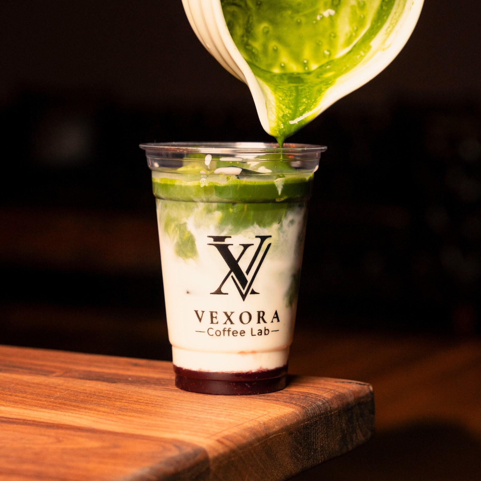 Iced Strawberry Matcha