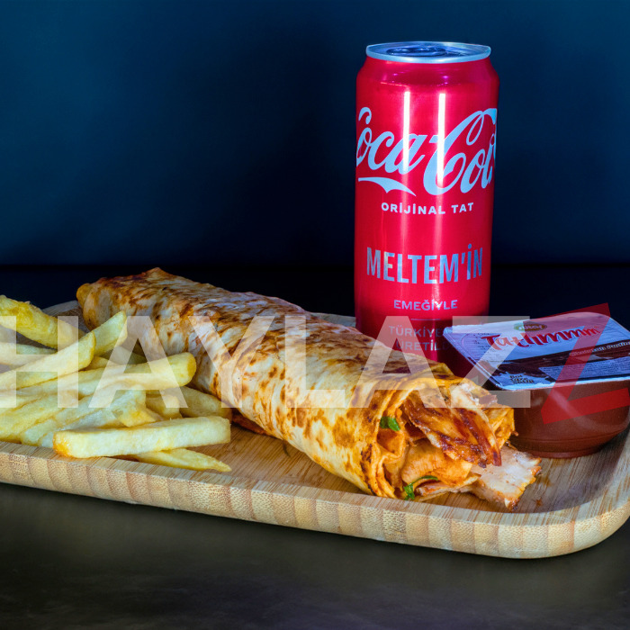 Haylaz Dürüm&Patates&Tatlı&Kola Menü