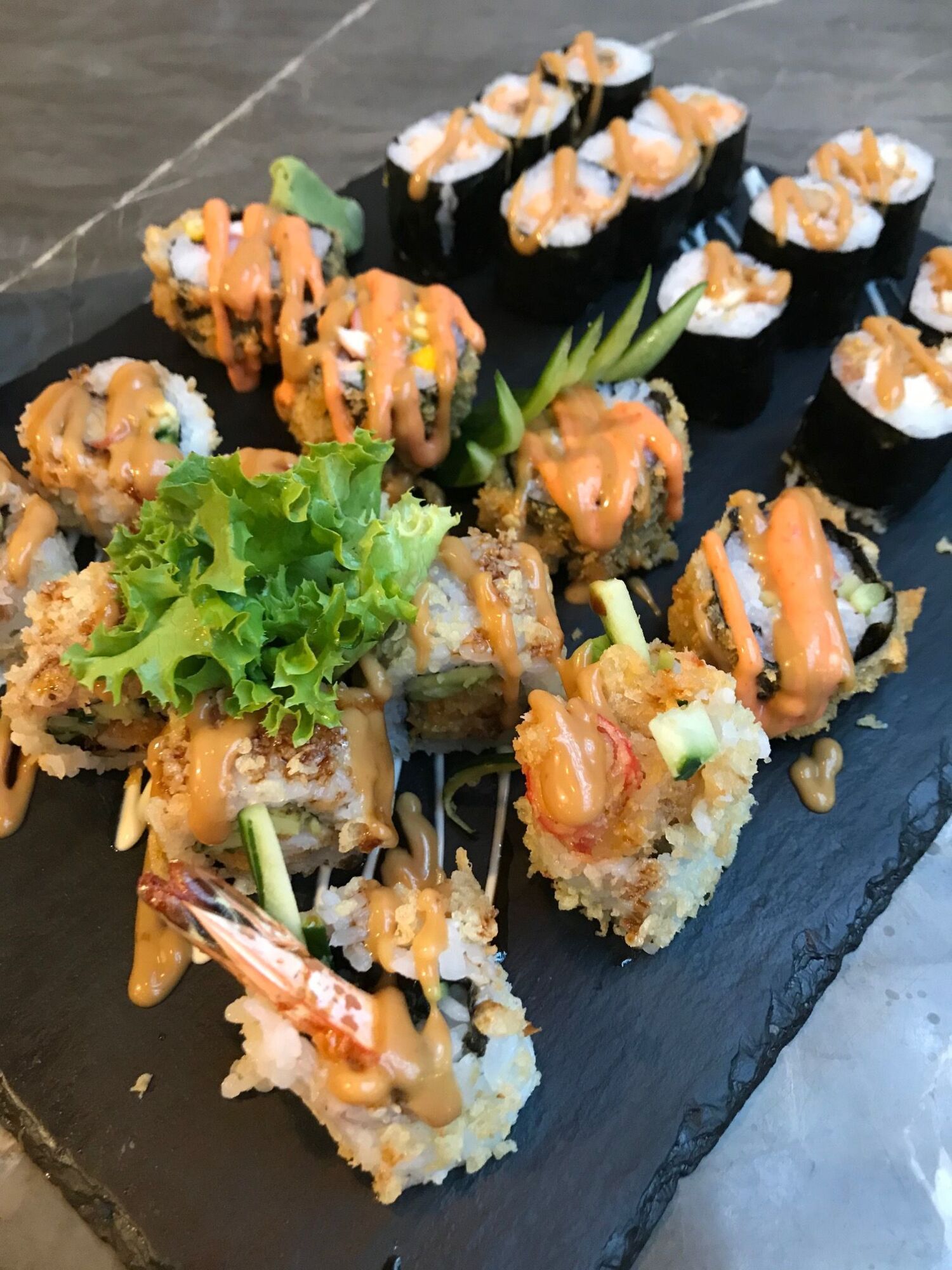 Tempura Mix Set Menü