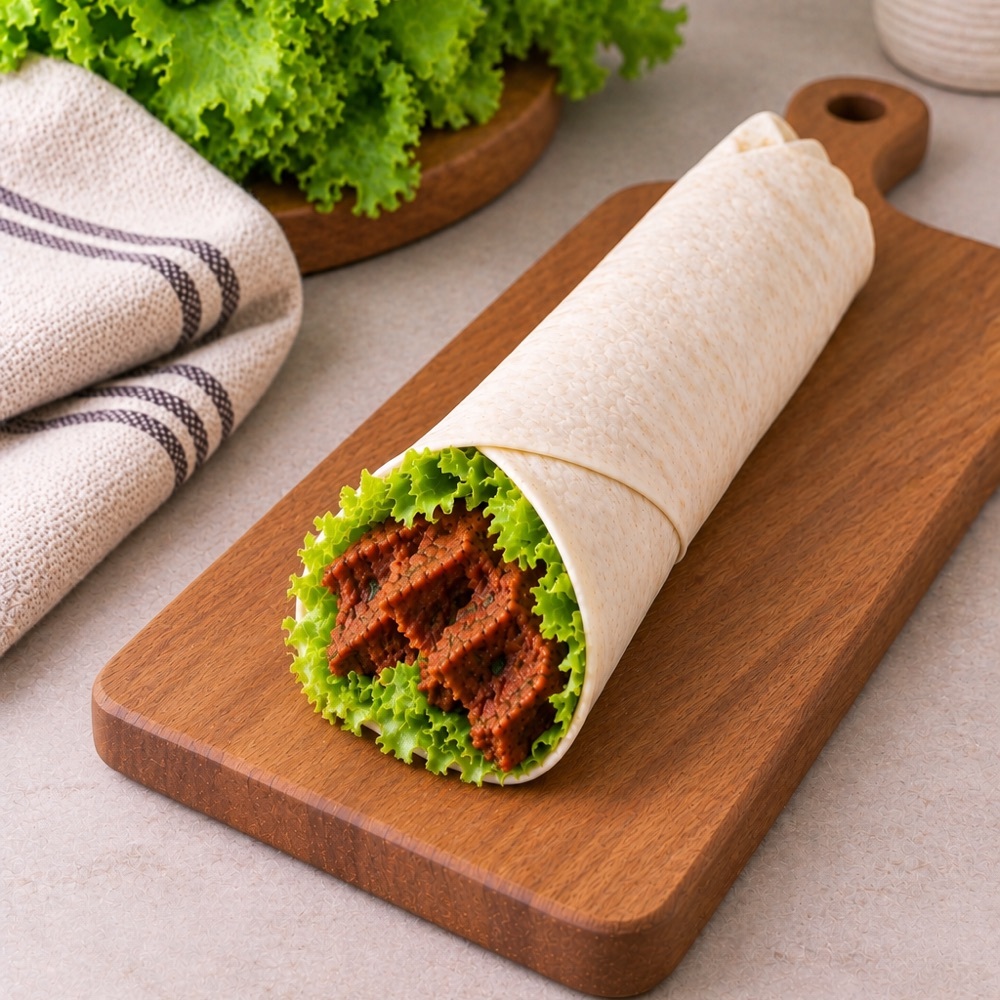 Mega Çiğ Köfte Dürüm (150gr) Menü