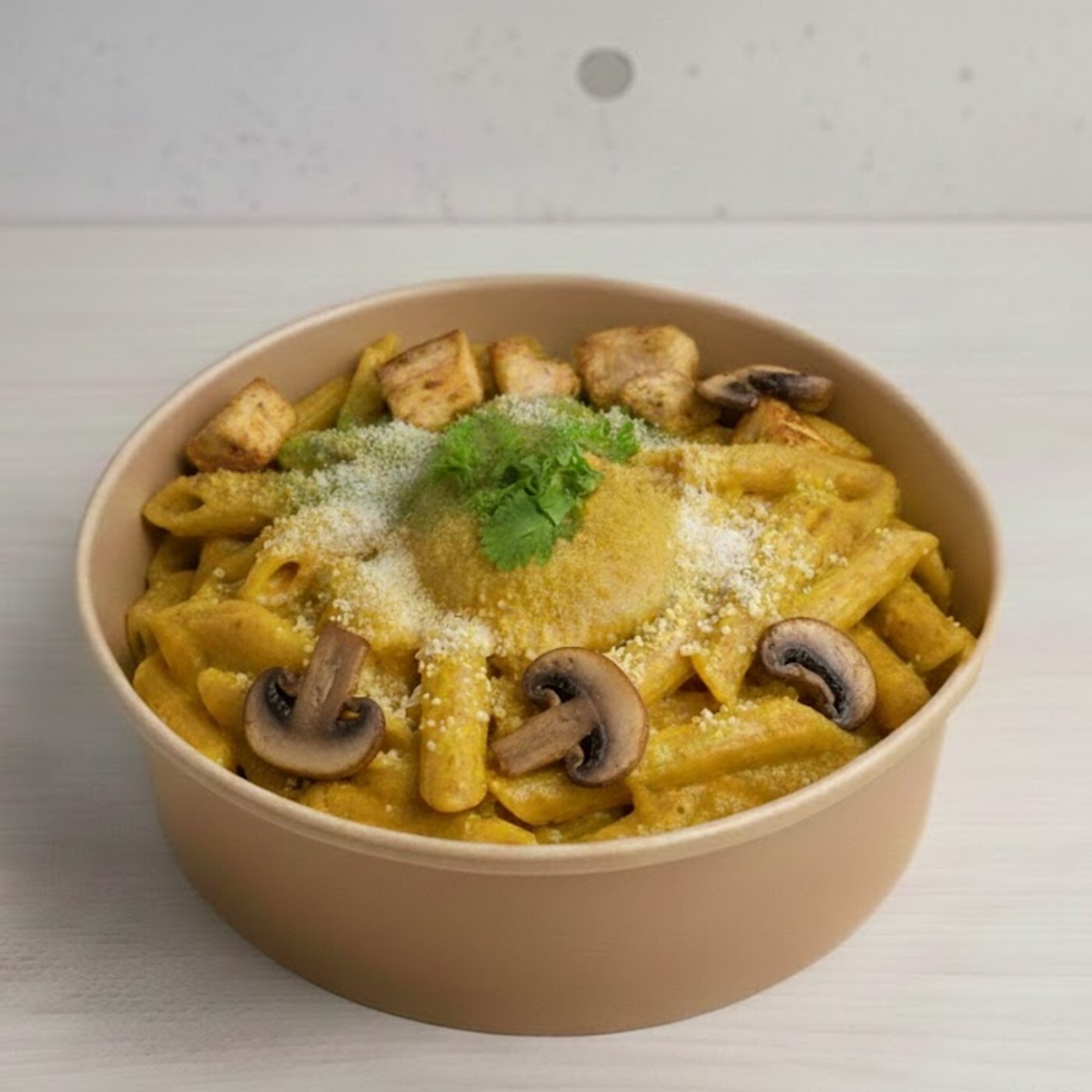 Mac'n'cheese Tavuklu Mantarli Penne