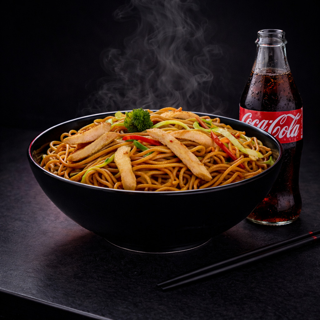 Tavuklu Noodle + Coca Cola