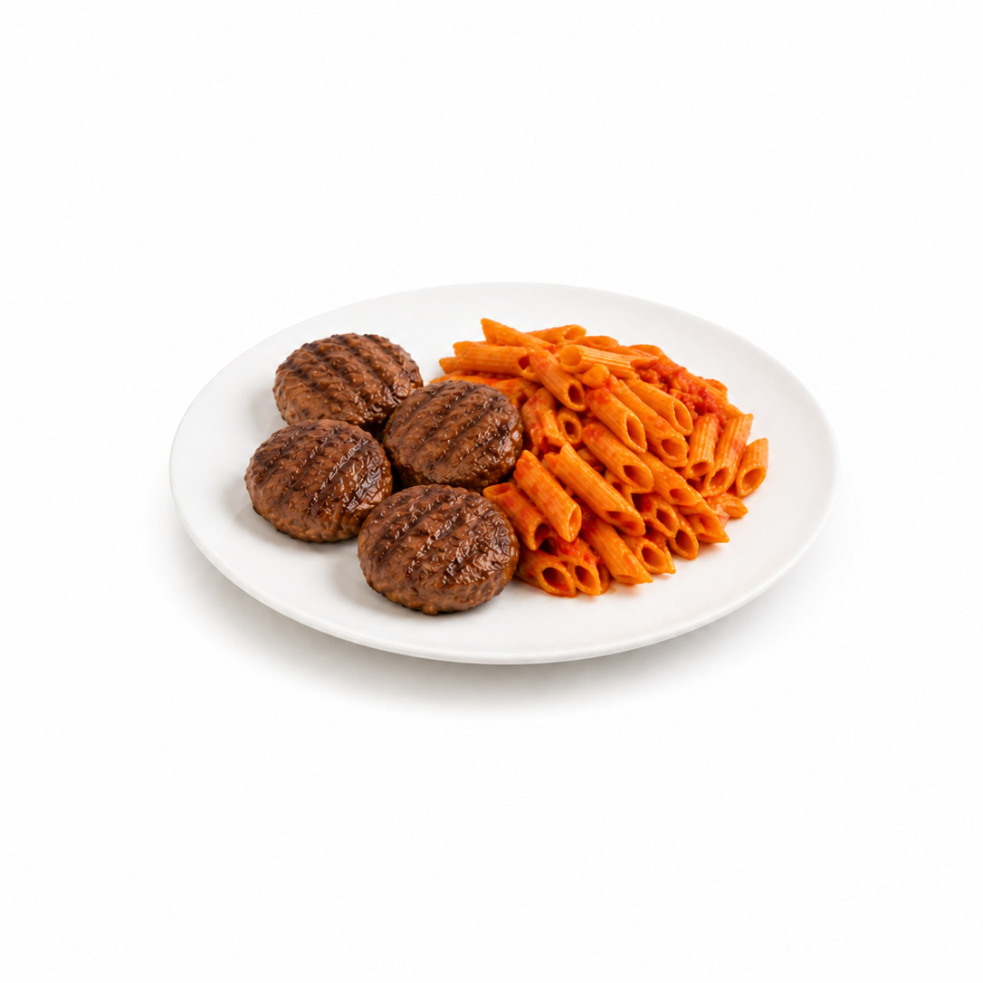 Mangalda Köfte & Domates Soslu Penne