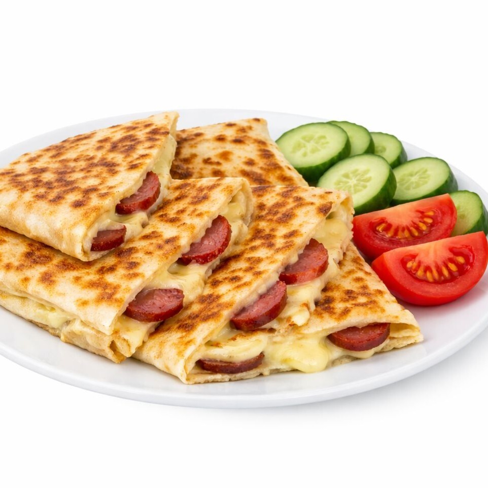 Sucuklu Kaşarlı Gözleme
