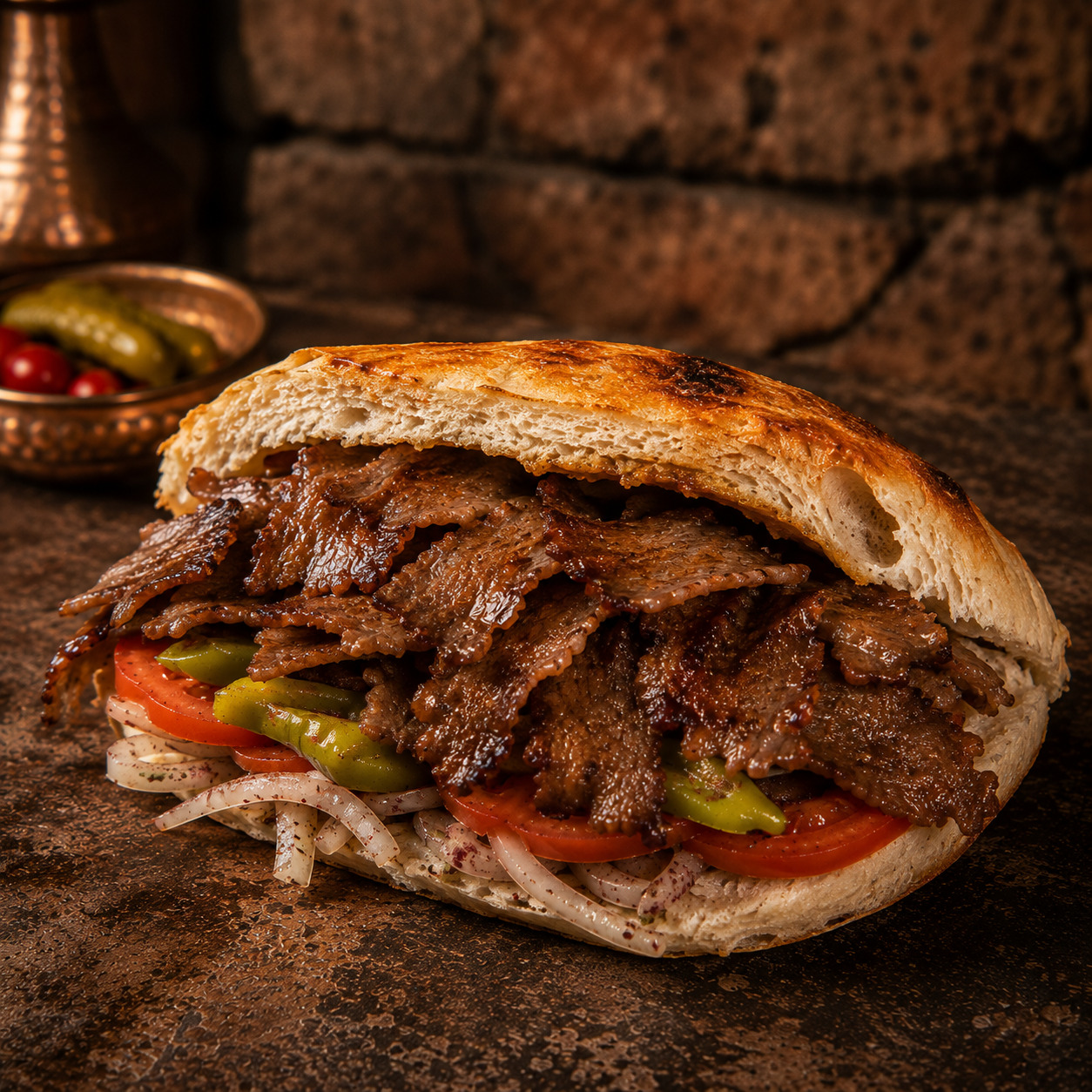 Et Döner Yarım Ekmek