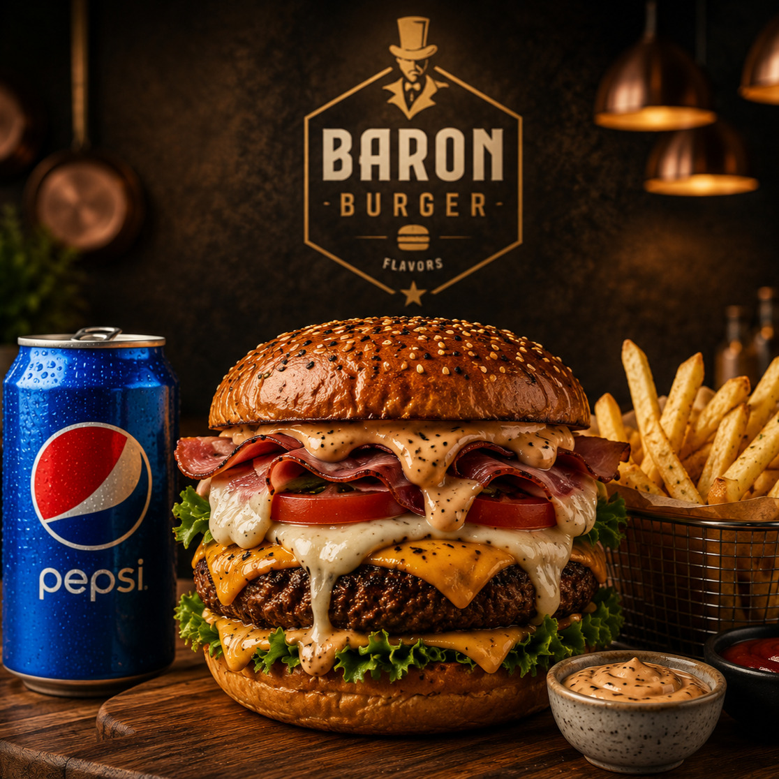 Chef Special Burger Menü