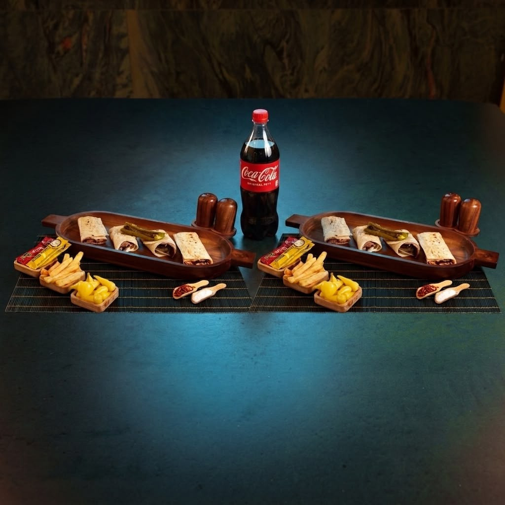 2'li Ekmek Arası Et Döner