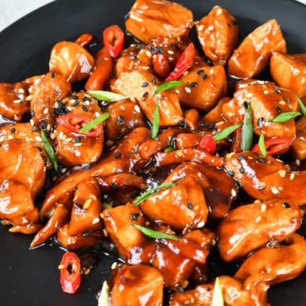 Teriyaki Soslu Tavuk