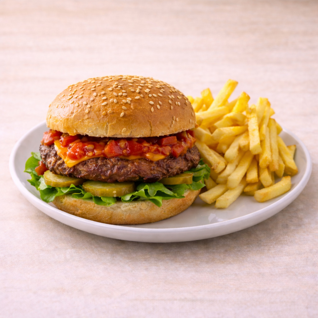 Et Burger+Coca Cola 330 ml