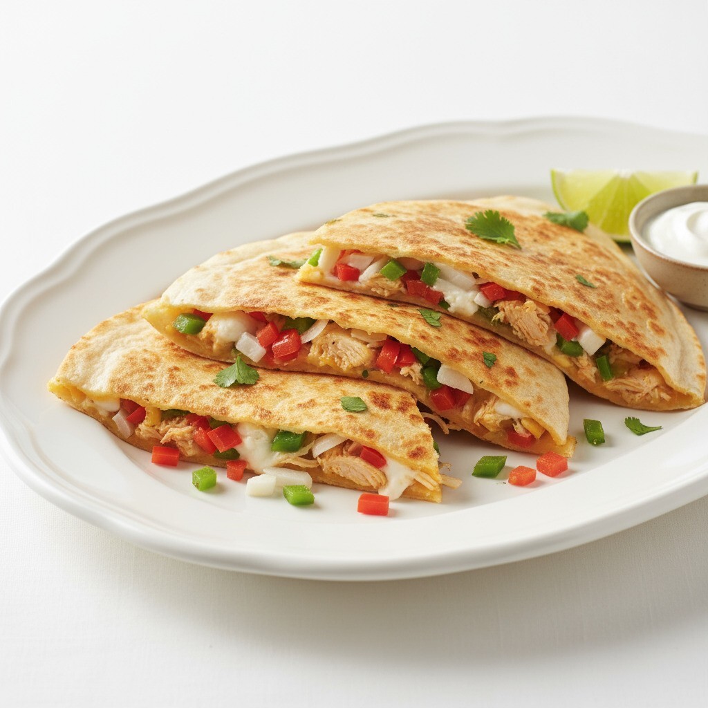 Tavuklu Quesadilla