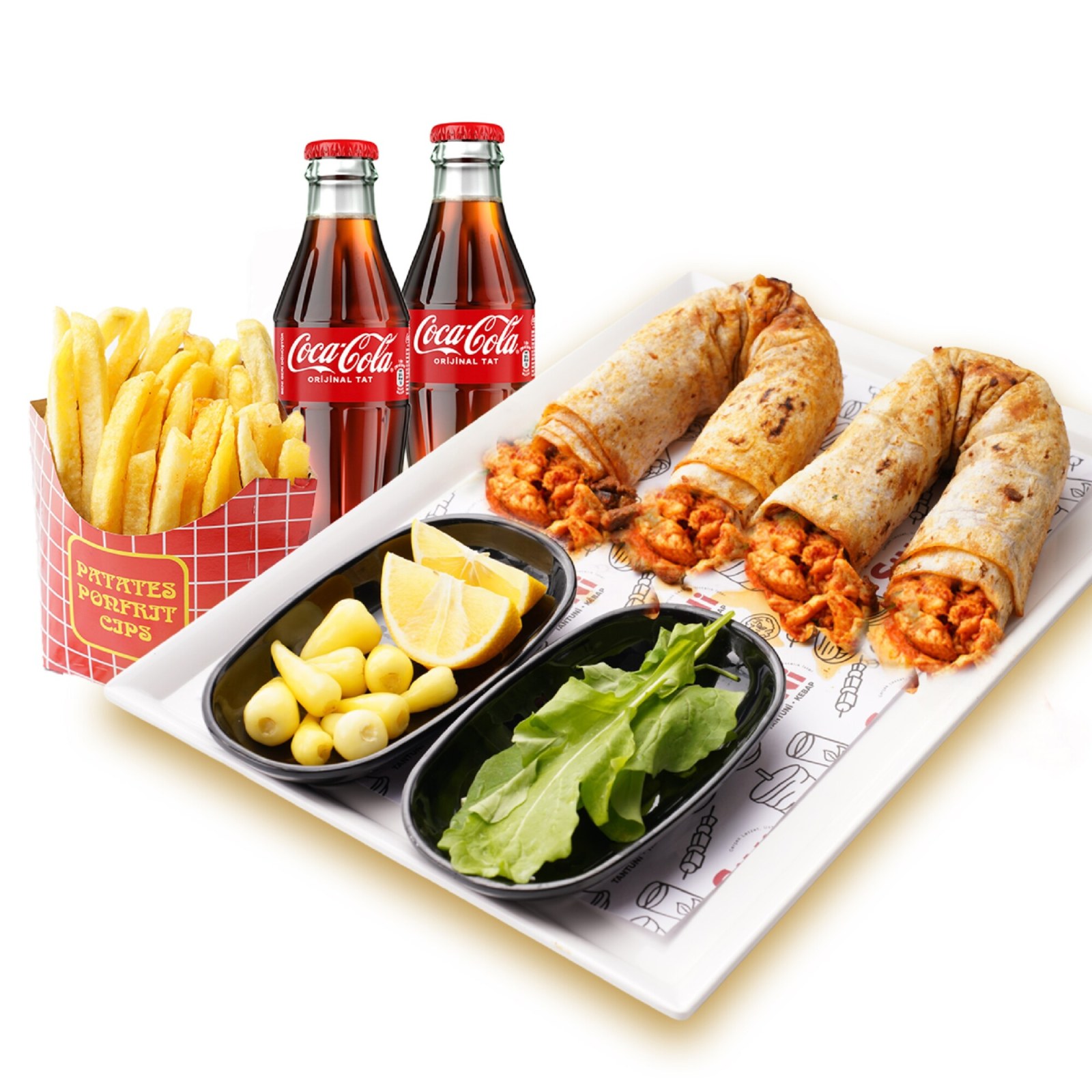 2'li Tavuk Tantuni Menü
