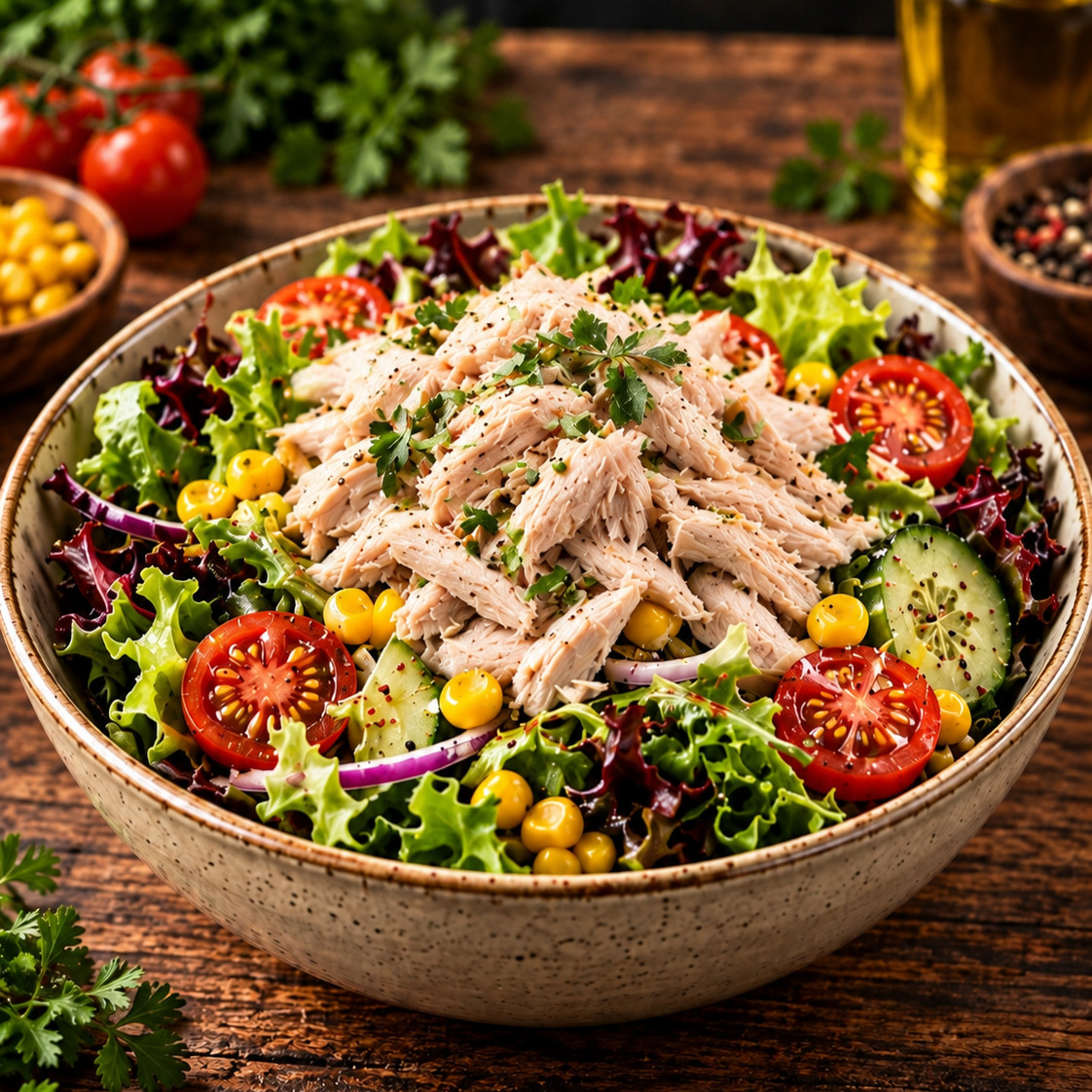 Tavuklu Salata