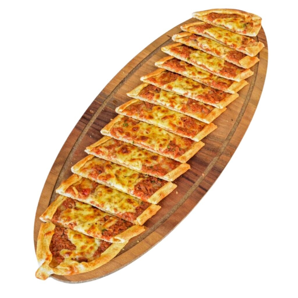 Kıymalı Kaşarlı Pide
