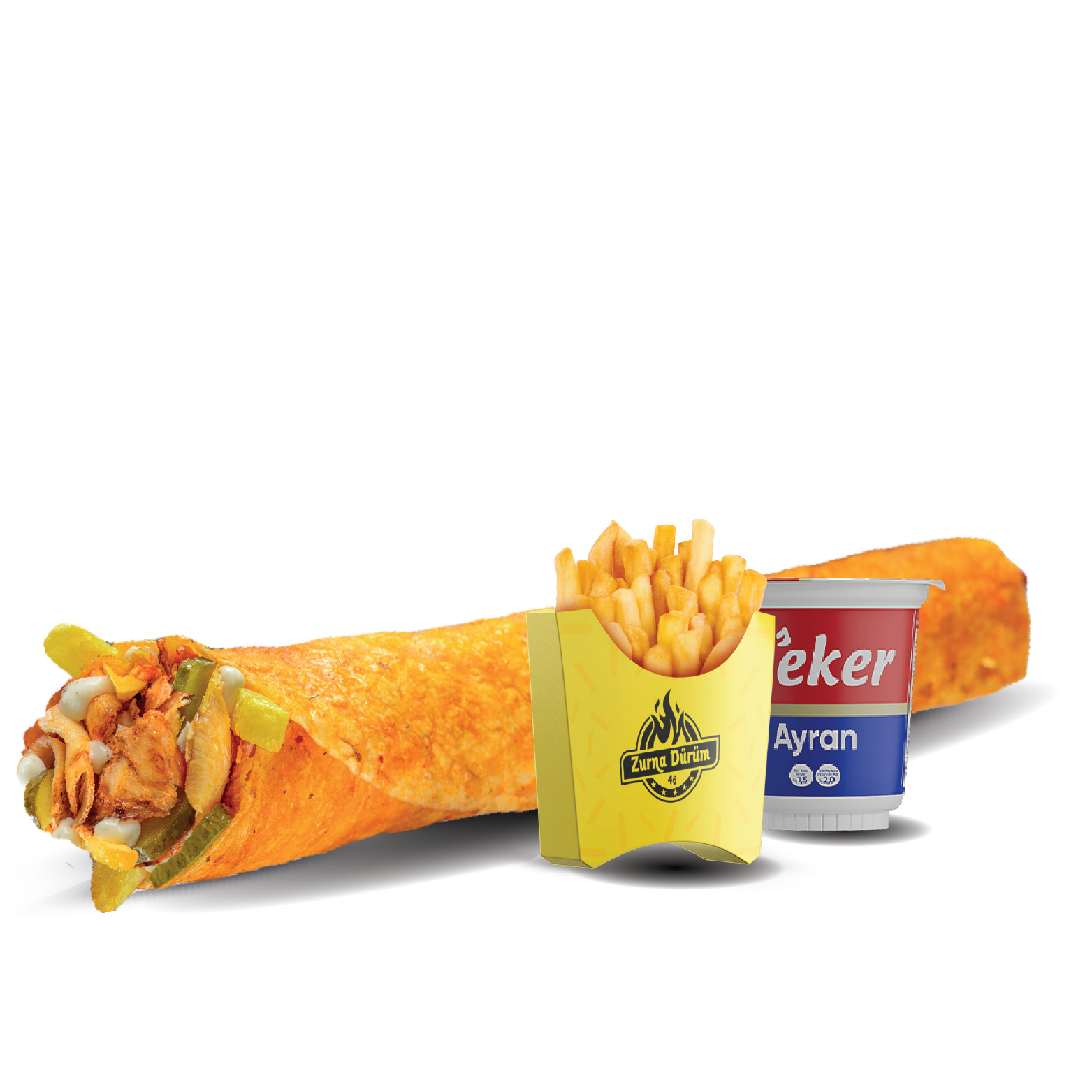 Express Maxi Dürüm Menü (46 cm.)