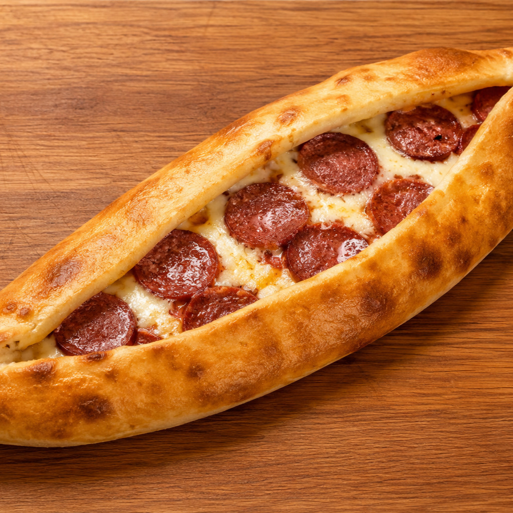 Kaşarlı Sucuklu Pide & Çorba Menü