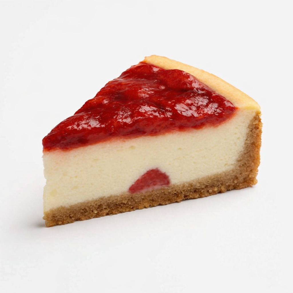 Kırmızı Meyveli Cheesecake