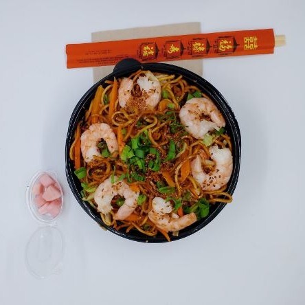 Karidesli Noodle