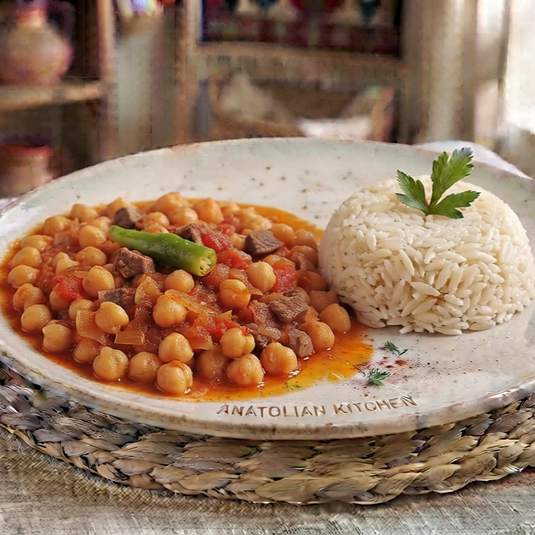 Anadolu Mutfağından Nohut & Pirinç Pilavı