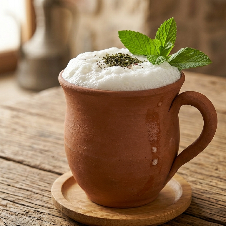 Naneli Ayran (El Yapımı)