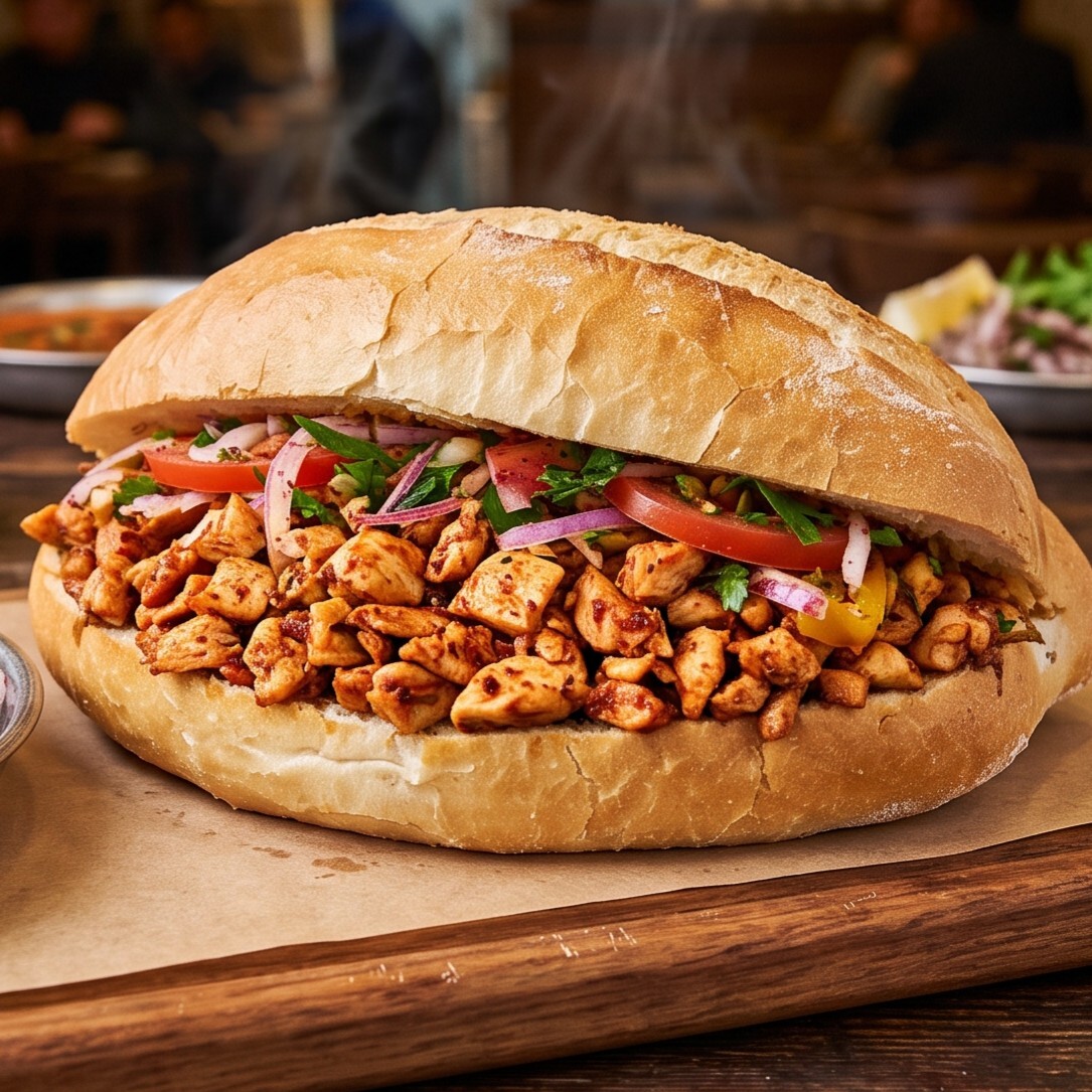 Somun Ekmek Arası Tavuk Tantuni
