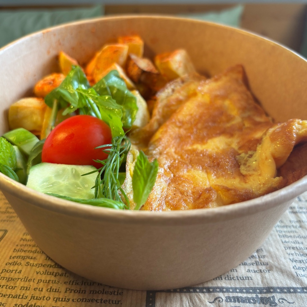 Ispanaklı Omlet Kase