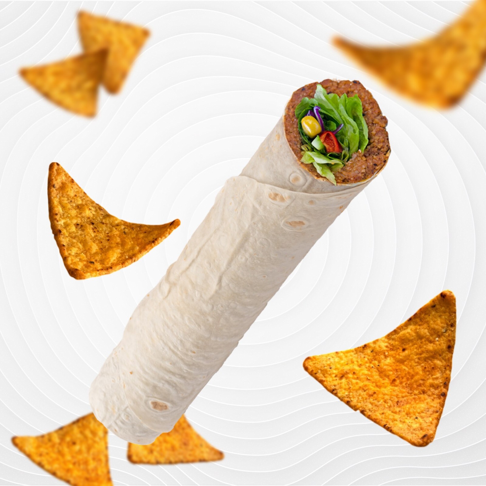 Doritoslu Çiğ Köfte Dürüm (100 Gr)