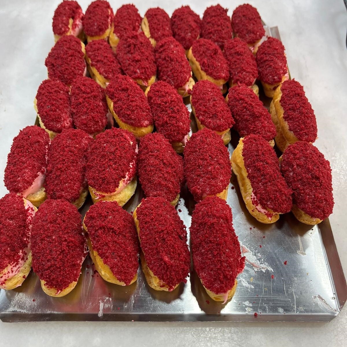 Red Velvet - Frambuazlı Ekler 1 Kg