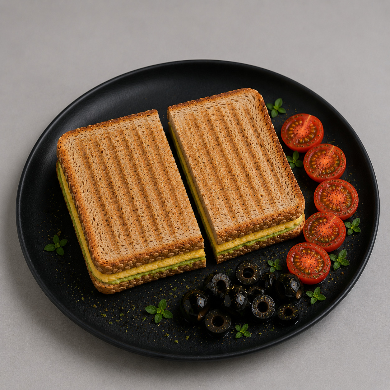 Avokadolu Yumurtalı Tam Buğday Tost
