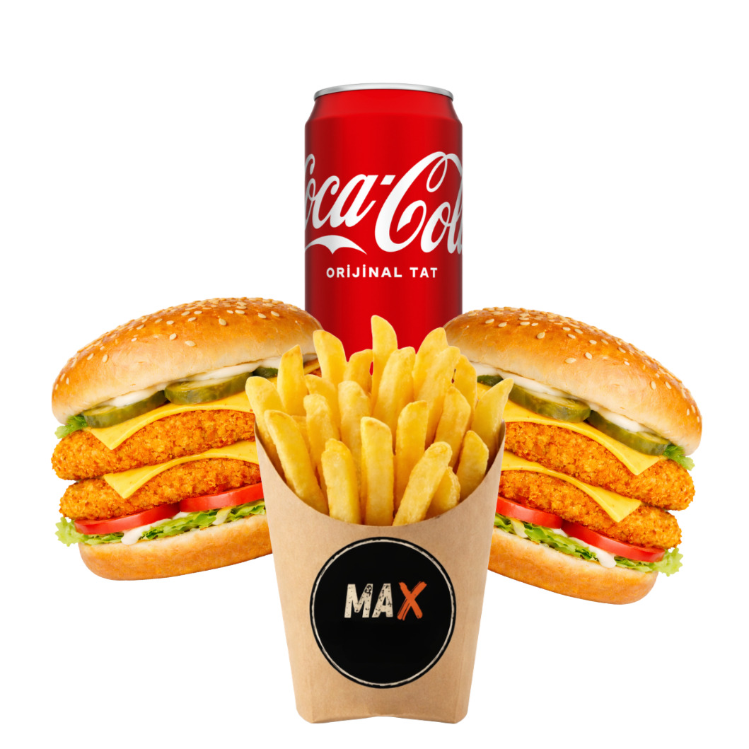 Mega Double MaxChicken Menü
