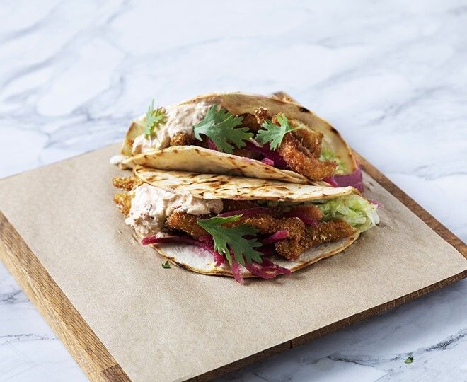 Çıtır Tavuk Taco
