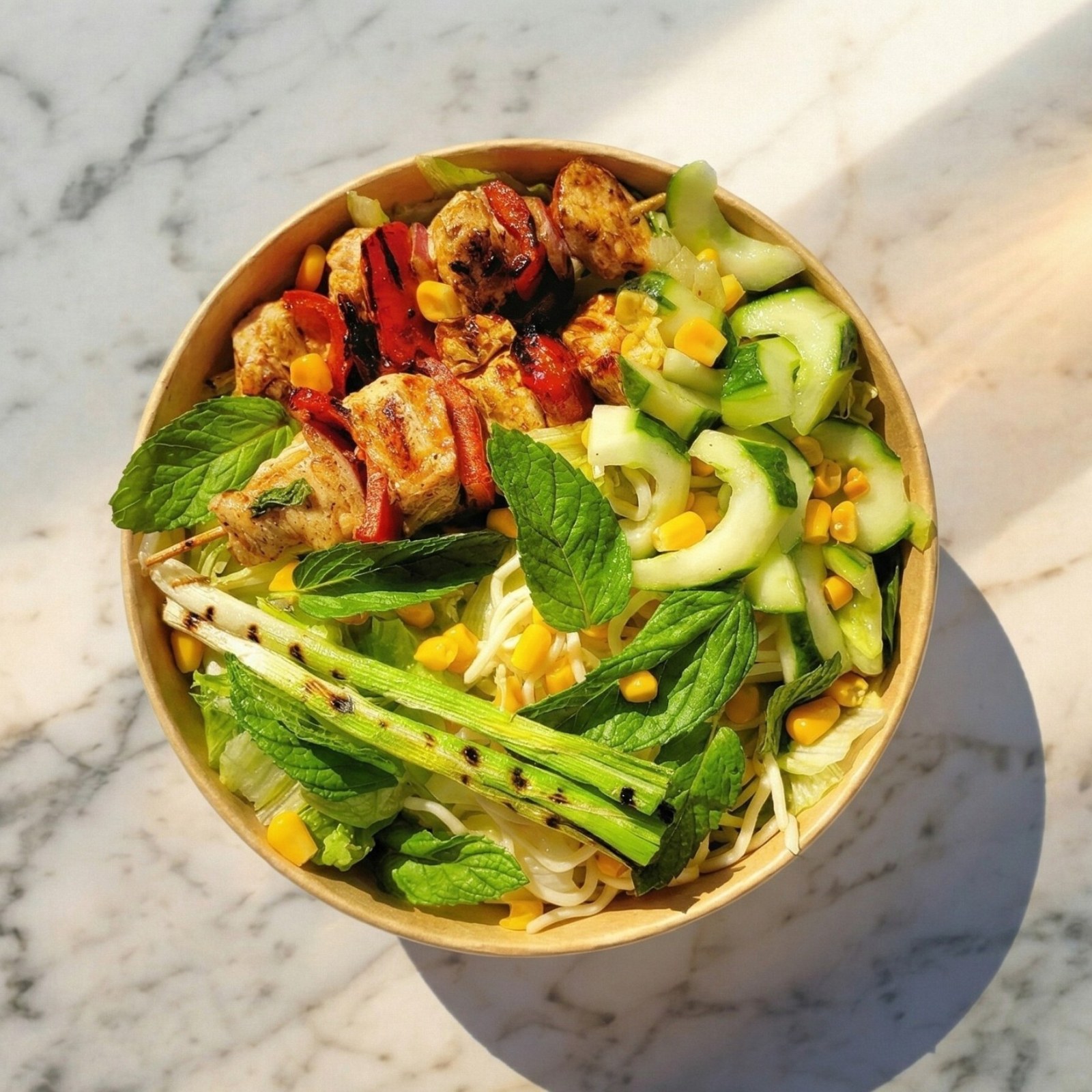 Teriyaki Tavuklu Salata