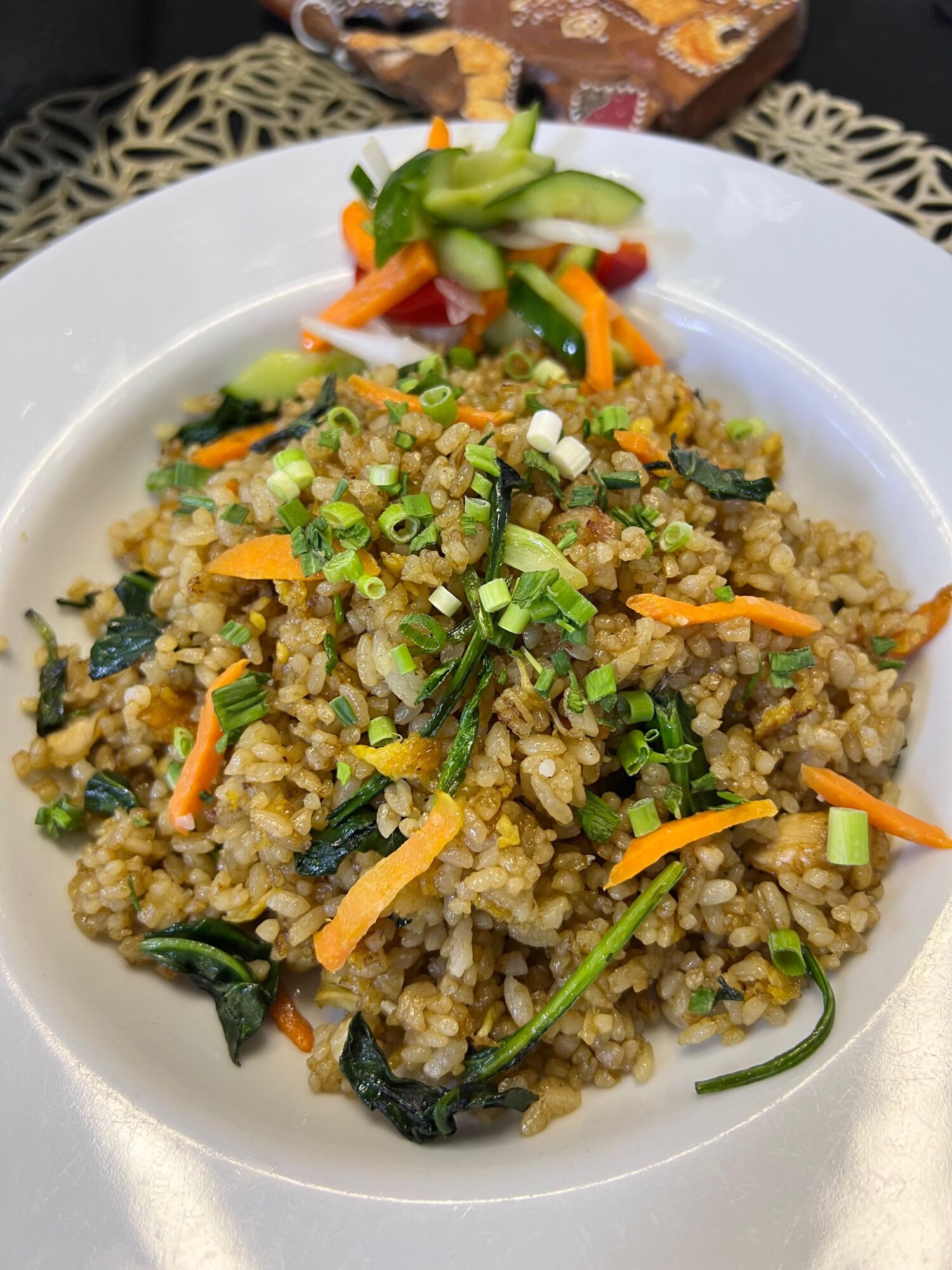Nasi Goreng Vegetable Indonesian Fried Rice