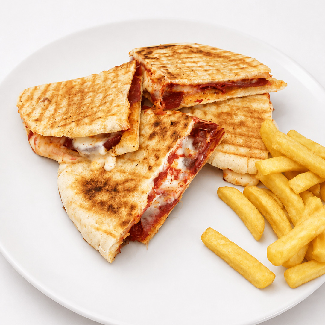 Bazlama Karışık Tost