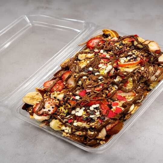 Aile Boy Belçika Waffle | Paylaşımlık Bol Malzemeli Waffle