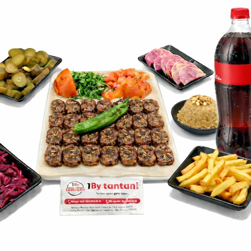 Izgara Köfte (1 kg.) Menü