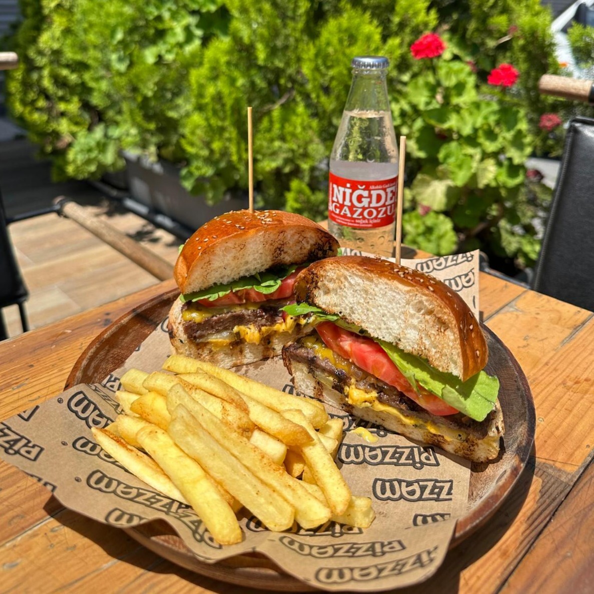 Klasik Burger menü