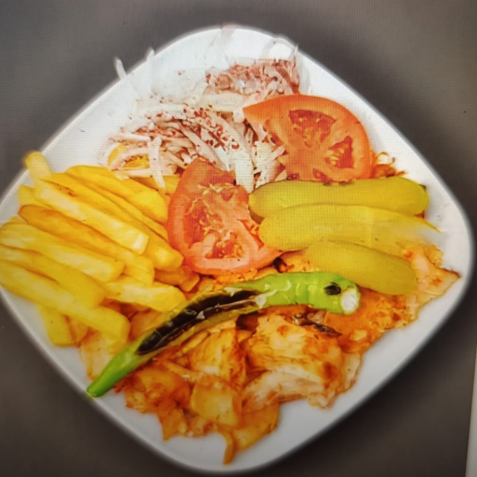 Çocuk Tabak Servis (60 gr.)