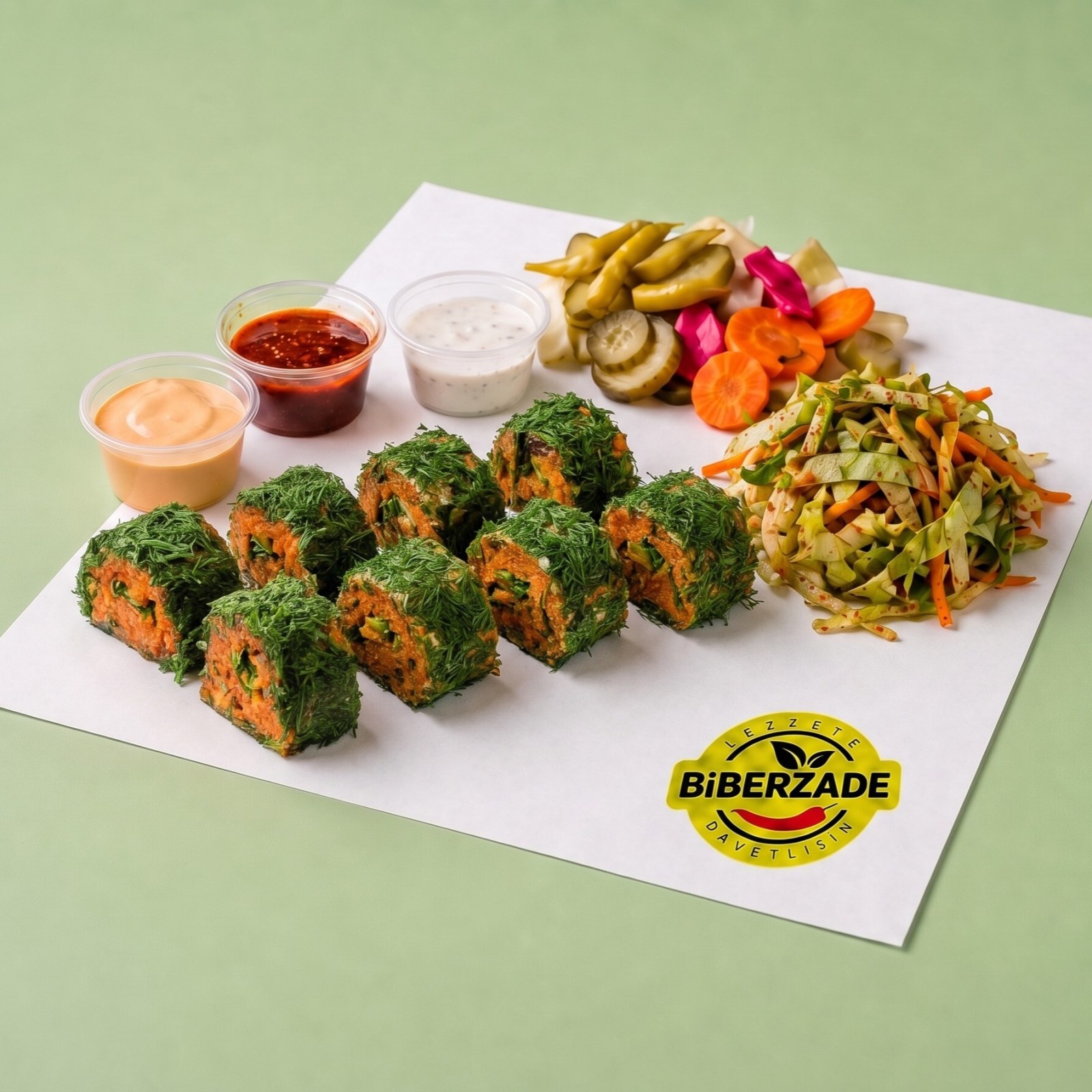 Dereotlu Sushi Rolls (250 Gr.)