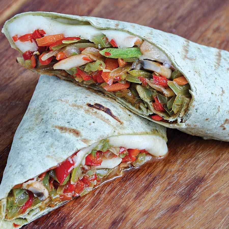 Sebzeli Wrap Menü