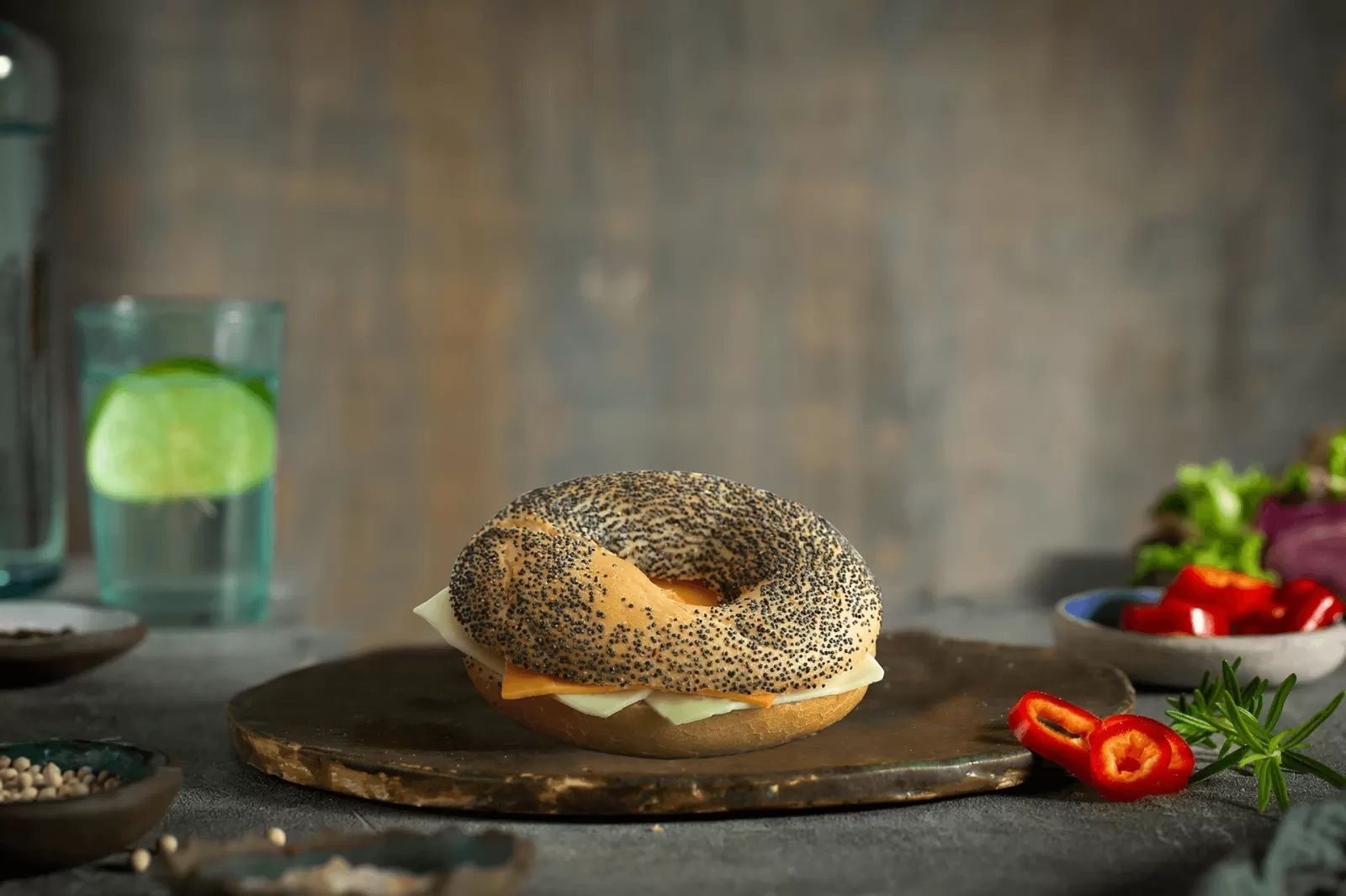Üç Peynirli Bagel