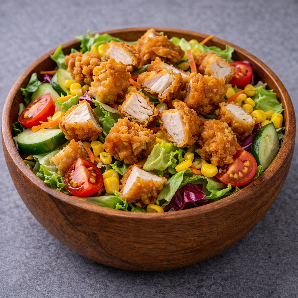 Çıtır Tavuklu Salata