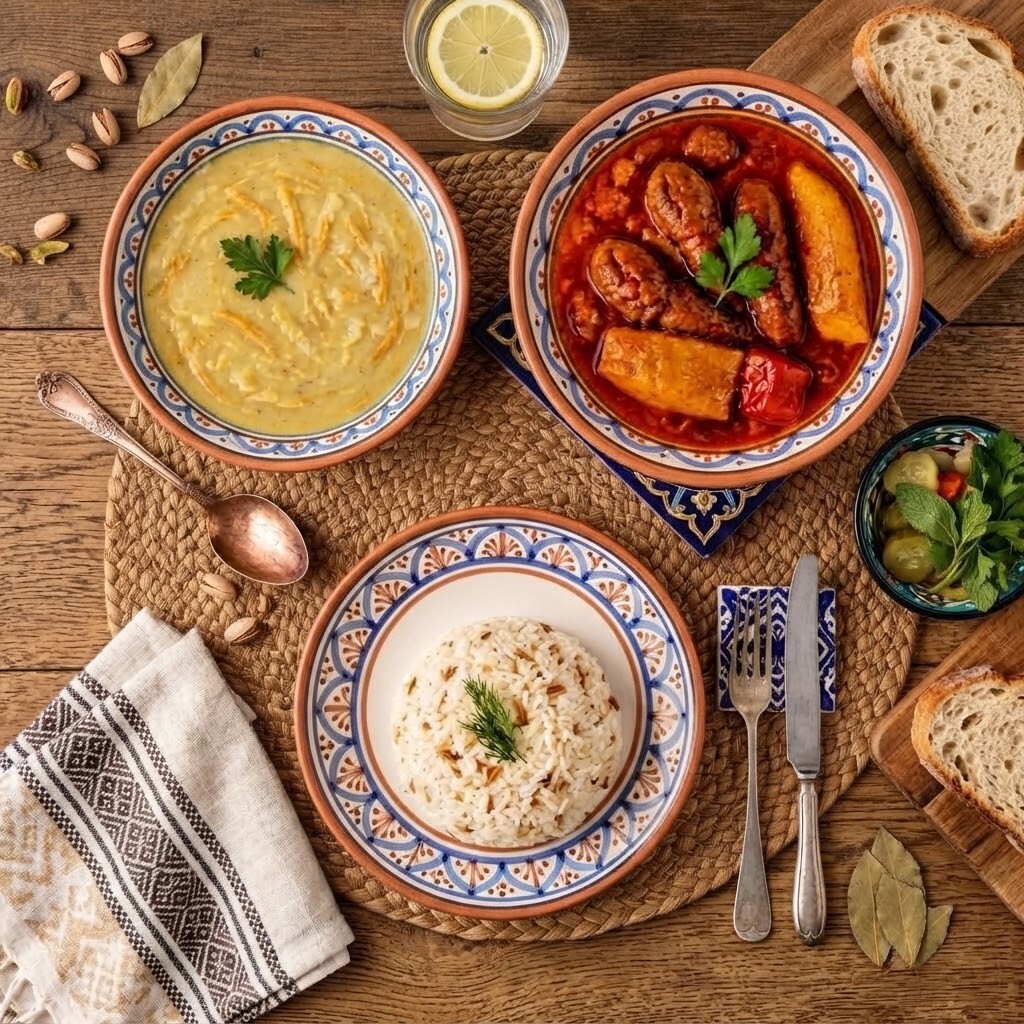 Etli Yemek Menünü Seç