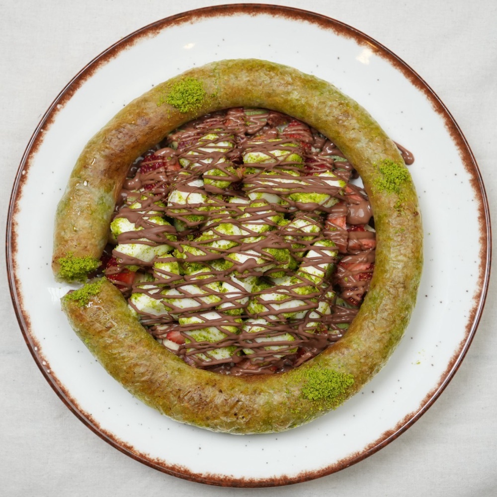 Dondurmalı Meyveli Simit Katmer
