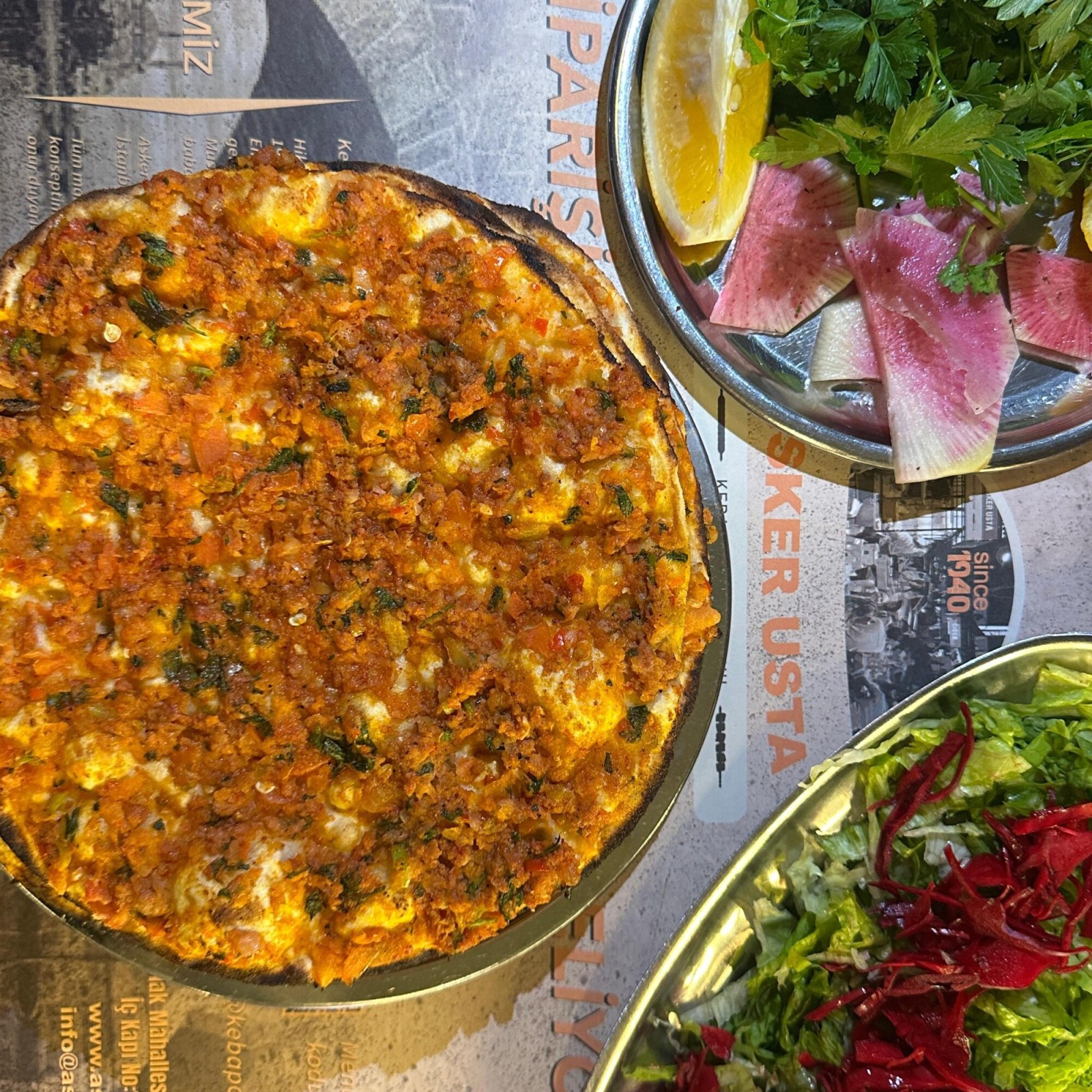 Adana Tabakaltı Lahmacun 5 Adet
