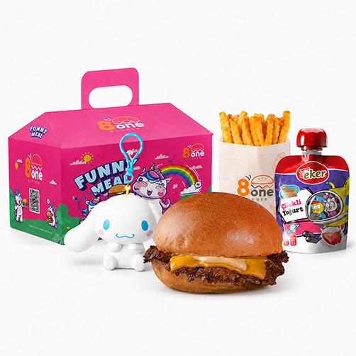 Girl's Meal Burger Menü