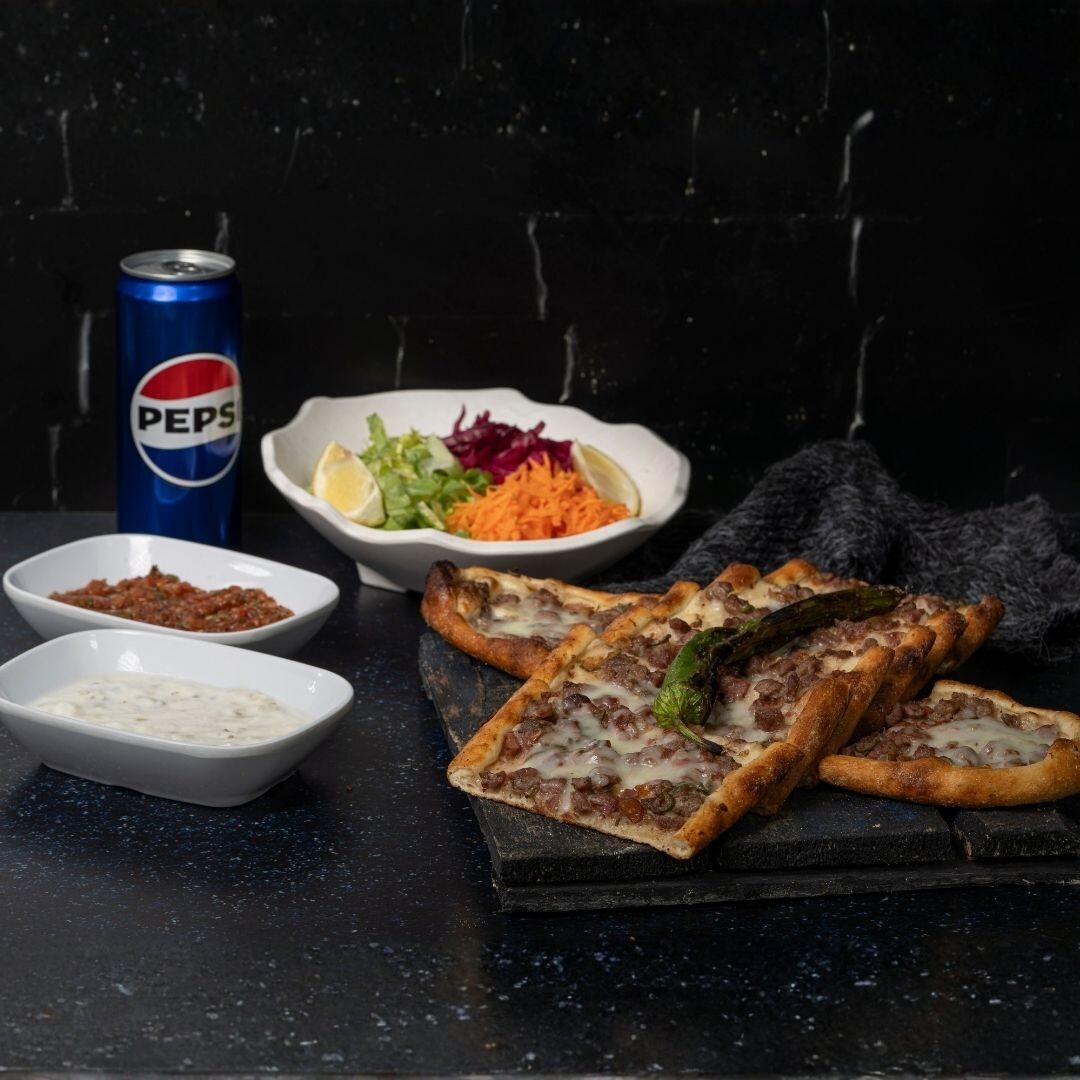 Kuşbaşılı Kaşarlı Pide Menü