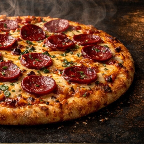 Süper Sucuklu Pizza (Büyük Boy)