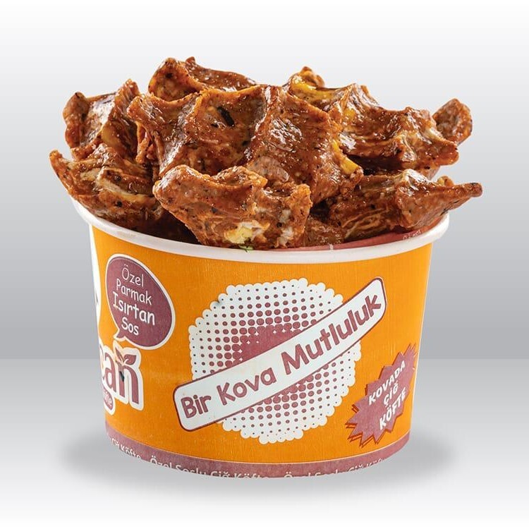 3 Kişilik Kova Çiğ Köfte (600 gr)