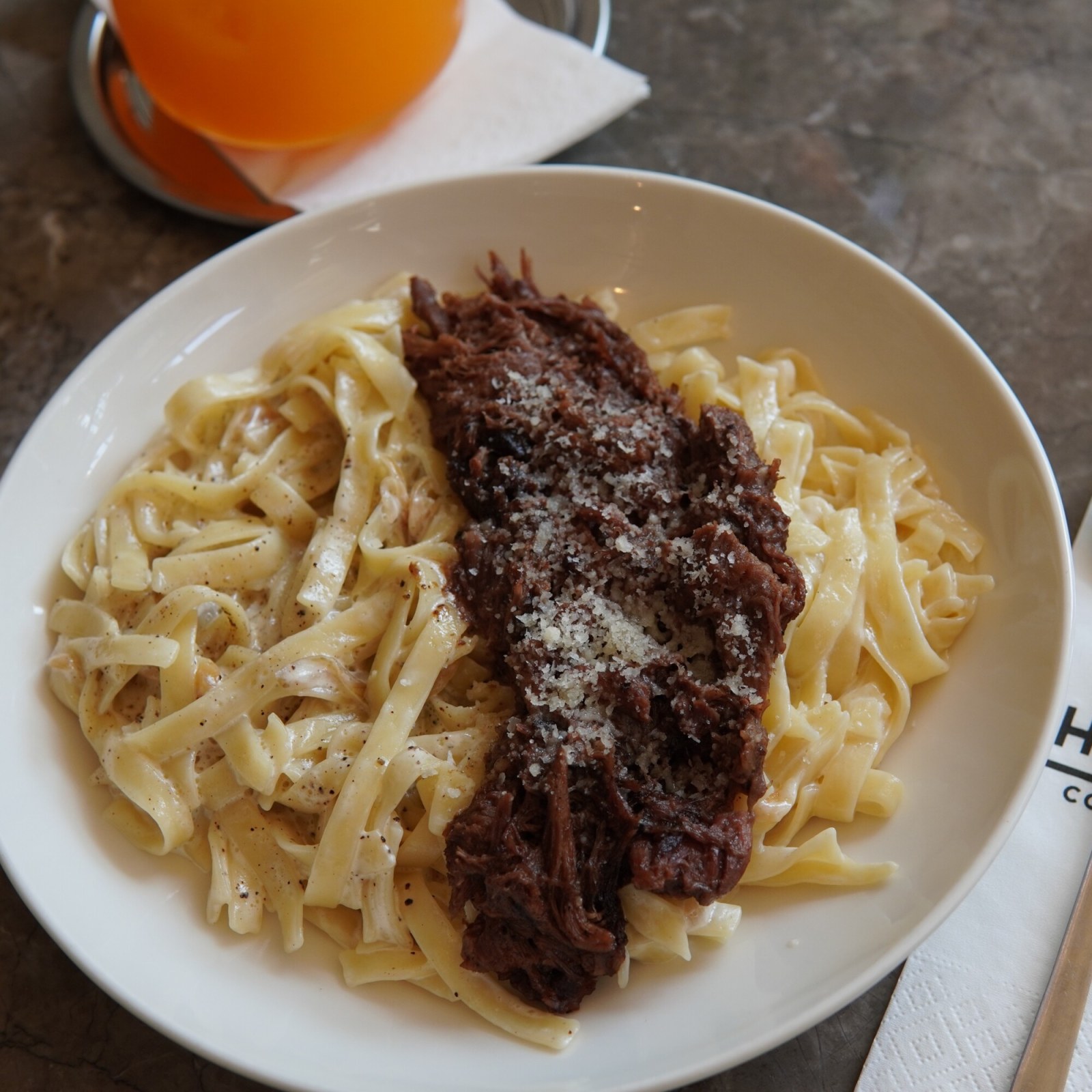 Mushroom Ribs Tagliatelle