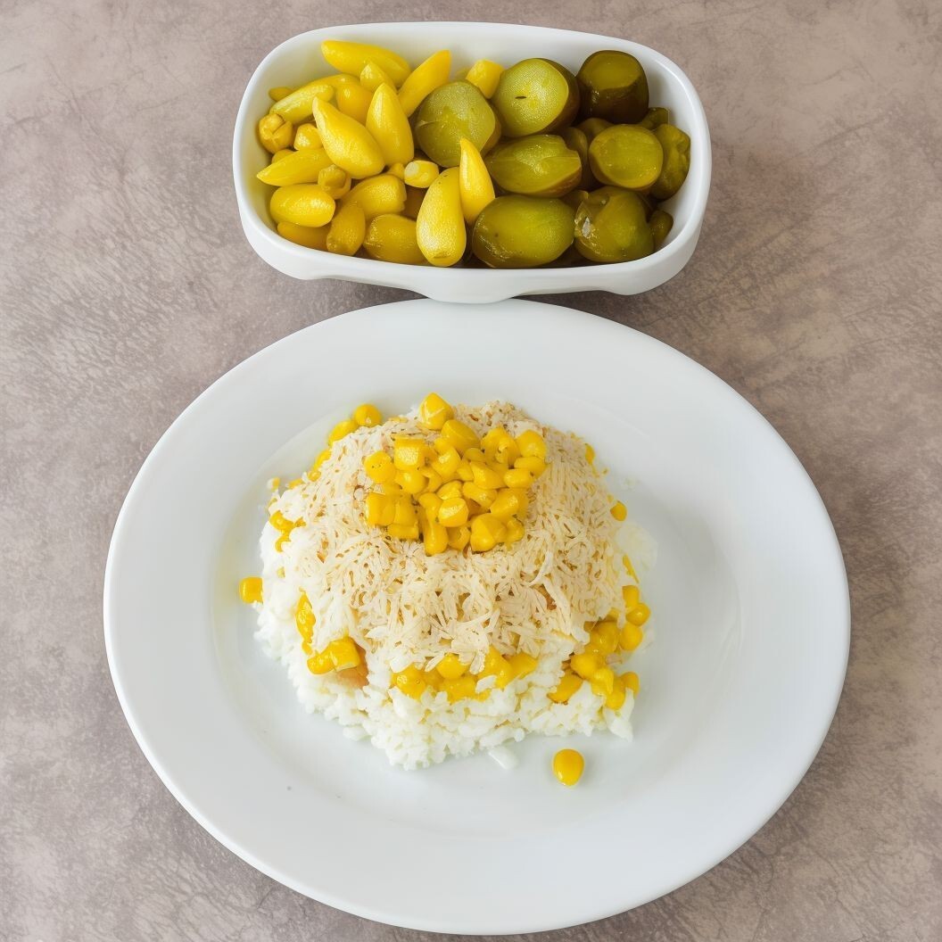 Mısırlı Tavuklu Pilav